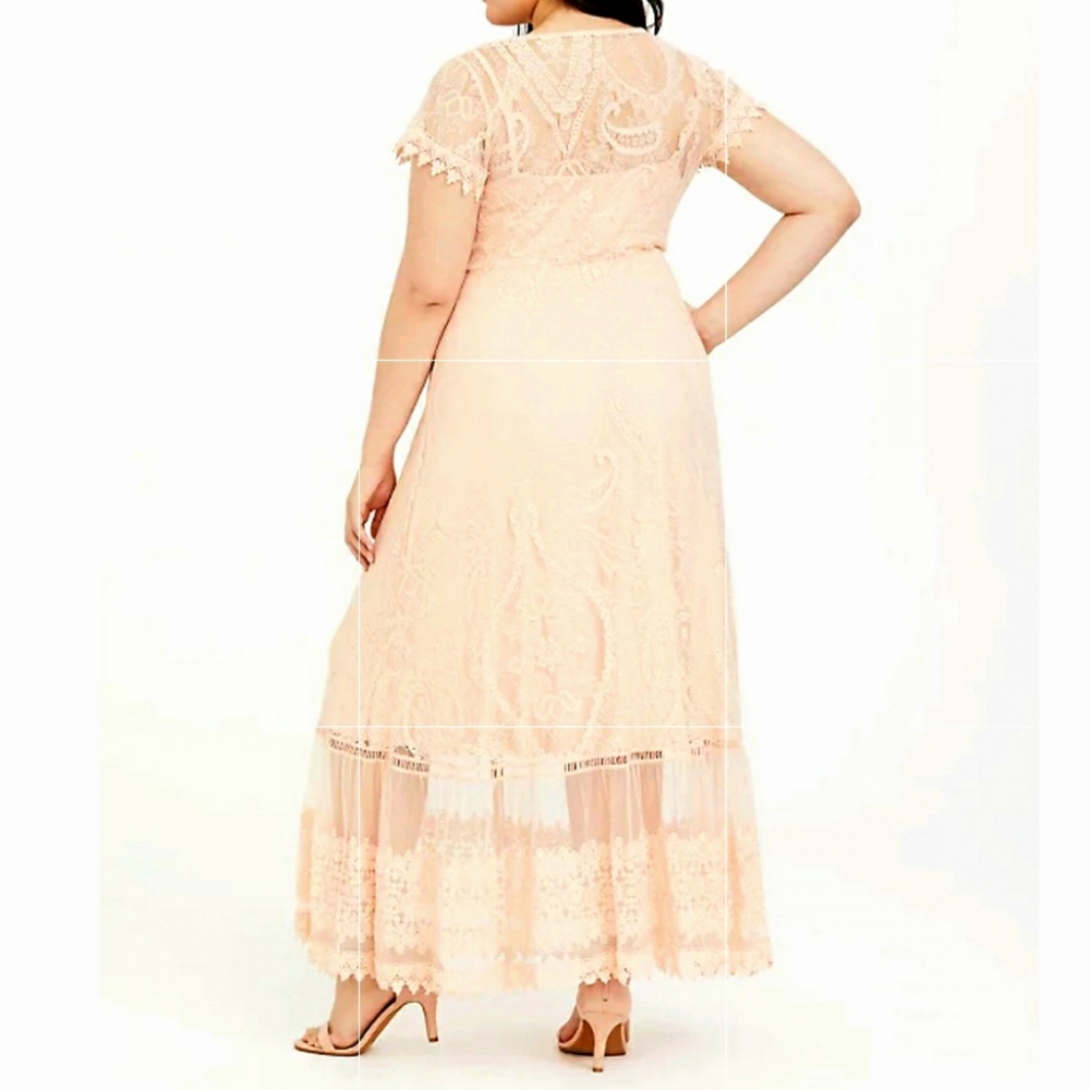 Torrid Lace Maxi Dress - Picture 6 of 6